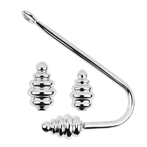 Hook Screw-in Ribbed Set GreatBenefit 8826 Anal 0621